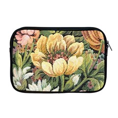 Retro Vintage Floral Apple Macbook Pro 17  Zipper Case by dressshop