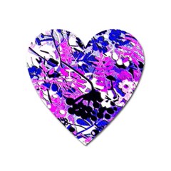 Floral Legging Floral Rug Heart Magnet by dressshop