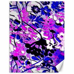 Floral Legging Floral Rug Canvas 12  X 16  by dressshop