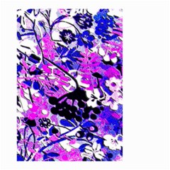 Floral Legging Floral Rug Small Garden Flag (two Sides) by dressshop