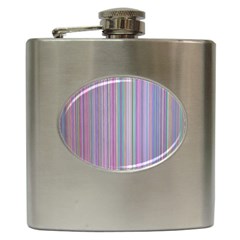 Broken Tv Screen Hip Flask (6 Oz) by dressshop