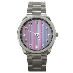 Broken Tv Screen Sport Metal Watch by dressshop