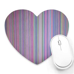 Broken Tv Screen Heart Mousepads by dressshop