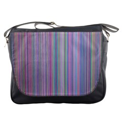 Broken Tv Screen Messenger Bag by dressshop