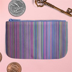 Broken Tv Screen Large Coin Purse by dressshop