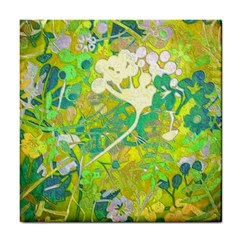 Floral 1 Abstract Tile Coasters by dressshop