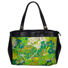 Floral 1 Abstract Oversize Office Handbag by dressshop