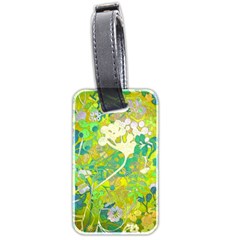 Floral 1 Abstract Luggage Tags (two Sides) by dressshop