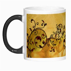 Wonderful Vintage Design With Floral Elements Morph Mugs by FantasyWorld7