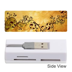 Wonderful Vintage Design With Floral Elements Memory Card Reader (stick) by FantasyWorld7