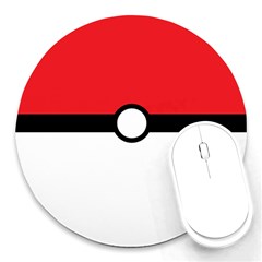 Poke Ball Round Mousepads