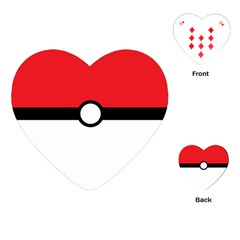 Poke Ball Playing Cards (heart)