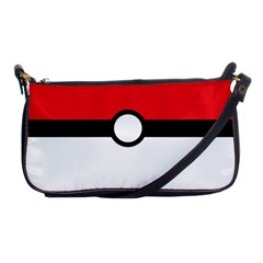 Poke Ball Shoulder Clutch Bag by raeraeshescrafty