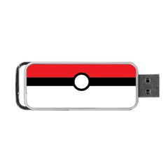 Poke Ball Portable Usb Flash (two Sides)