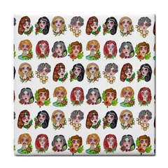 All The Pretty Ladies Tile Coasters