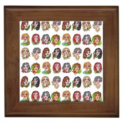 All The Pretty Ladies Framed Tiles