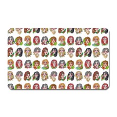 All The Pretty Ladies Magnet (rectangular)