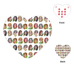 All The Pretty Ladies Playing Cards (heart) by ArtByAng