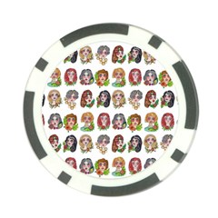 All The Pretty Ladies Poker Chip Card Guard