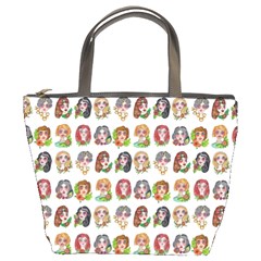 All The Pretty Ladies Bucket Bag