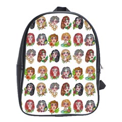 All The Pretty Ladies School Bag (large)