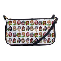 All The Pretty Ladies Shoulder Clutch Bag by ArtByAng