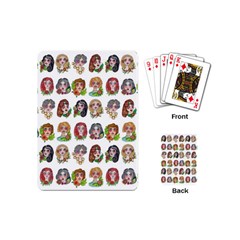 All The Pretty Ladies Playing Cards (mini) by ArtByAng