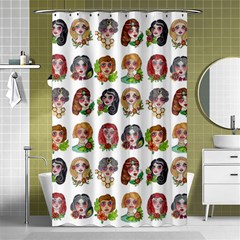 All The Pretty Ladies Shower Curtain 48  X 72  (small) 