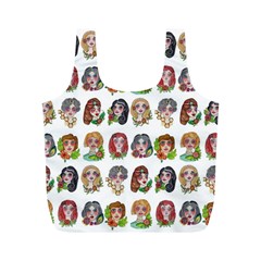 All The Pretty Ladies Full Print Recycle Bag (m)