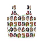 All the pretty Ladies Full Print Recycle Bag (M) Front