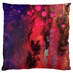 Desert Dreaming Large Flano Cushion Case (two Sides) by ArtByAng