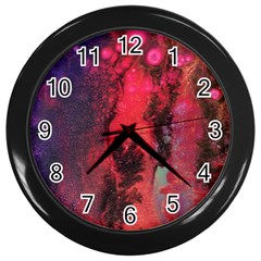 Desert Dreaming Wall Clock (black) by ArtByAng