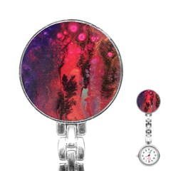 Desert Dreaming Stainless Steel Nurses Watch by ArtByAng