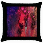 Desert Dreaming Throw Pillow Case (Black) Front