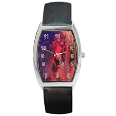 Desert Dreaming Barrel Style Metal Watch by ArtByAng