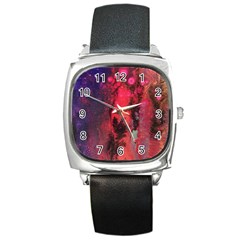 Desert Dreaming Square Metal Watch by ArtByAng