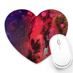 Desert Dreaming Heart Mousepads by ArtByAng