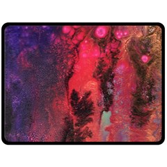 Desert Dreaming Double Sided Fleece Blanket (large)  by ArtByAng