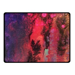 Desert Dreaming Double Sided Fleece Blanket (small)  by ArtByAng