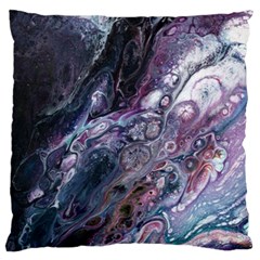 Planetary Large Flano Cushion Case (one Side) by ArtByAng