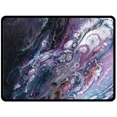 Planetary Fleece Blanket (large)  by ArtByAng