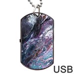 Planetary Dog Tag USB Flash (Two Sides) Back