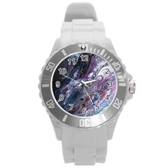 Planetary Round Plastic Sport Watch (l) by ArtByAng