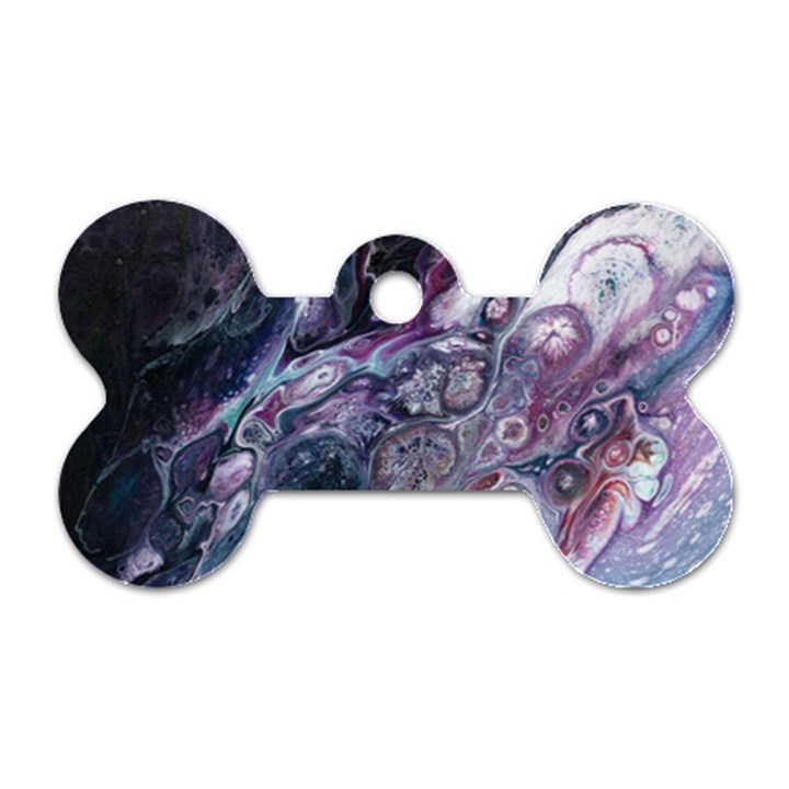 Planetary Dog Tag Bone (Two Sides)