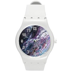 Planetary Round Plastic Sport Watch (m) by ArtByAng