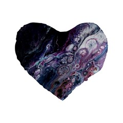 Planetary Standard 16  Premium Heart Shape Cushions by ArtByAng