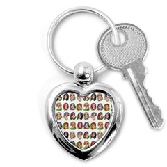 All The Petty Ladies Key Chains (heart)  by ArtByAng