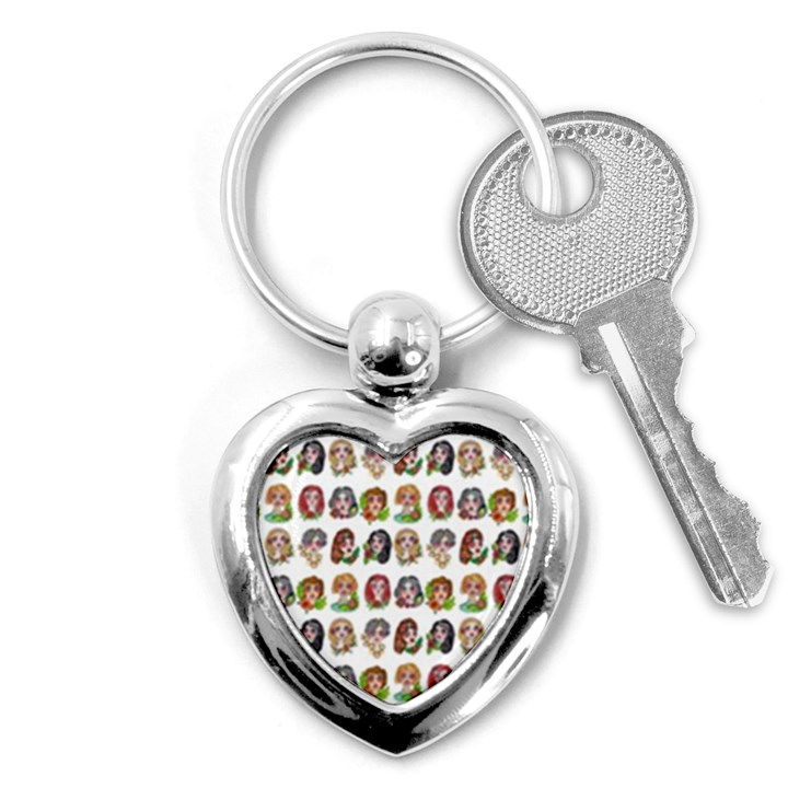 All the Petty Ladies Key Chains (Heart) 