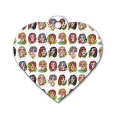 All The Petty Ladies Dog Tag Heart (one Side) by ArtByAng