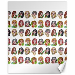 All The Petty Ladies Canvas 11  X 14  by ArtByAng